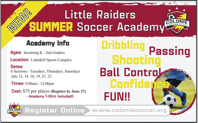 2022 Little Raiders Summer Soccer Academy