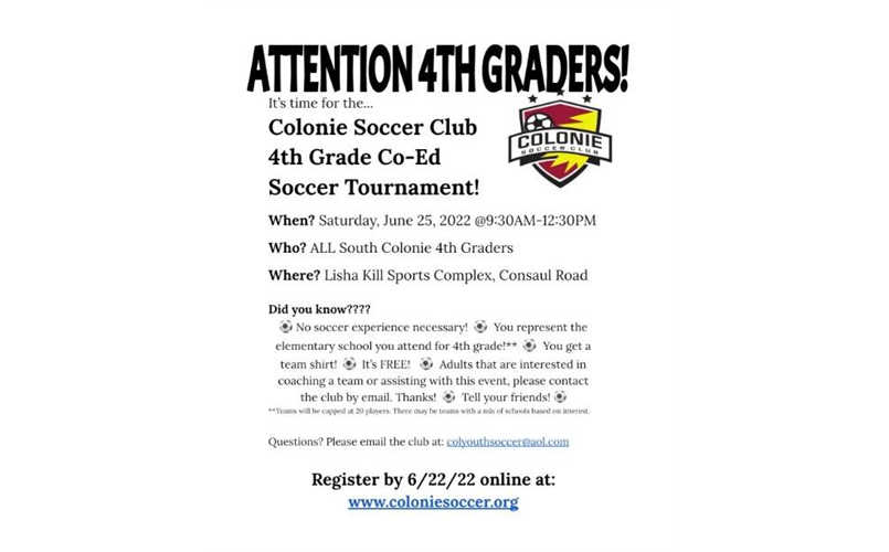 4th Grade Tournament is back!